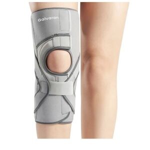 Galvaran Knee Brace Gray XL Right ACL MCL Meniscus Tear Stabilize Support NEW!